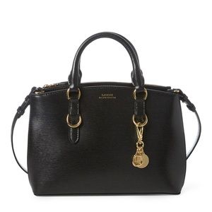NWT Ralph Lauren Saffiano Leather Mini Satchel